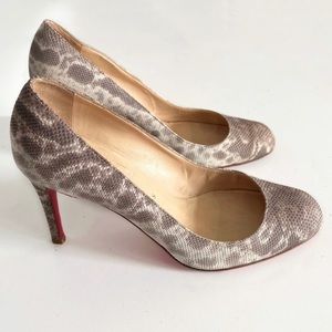 Christian Louboutin Lizard Simple pumps 85mm